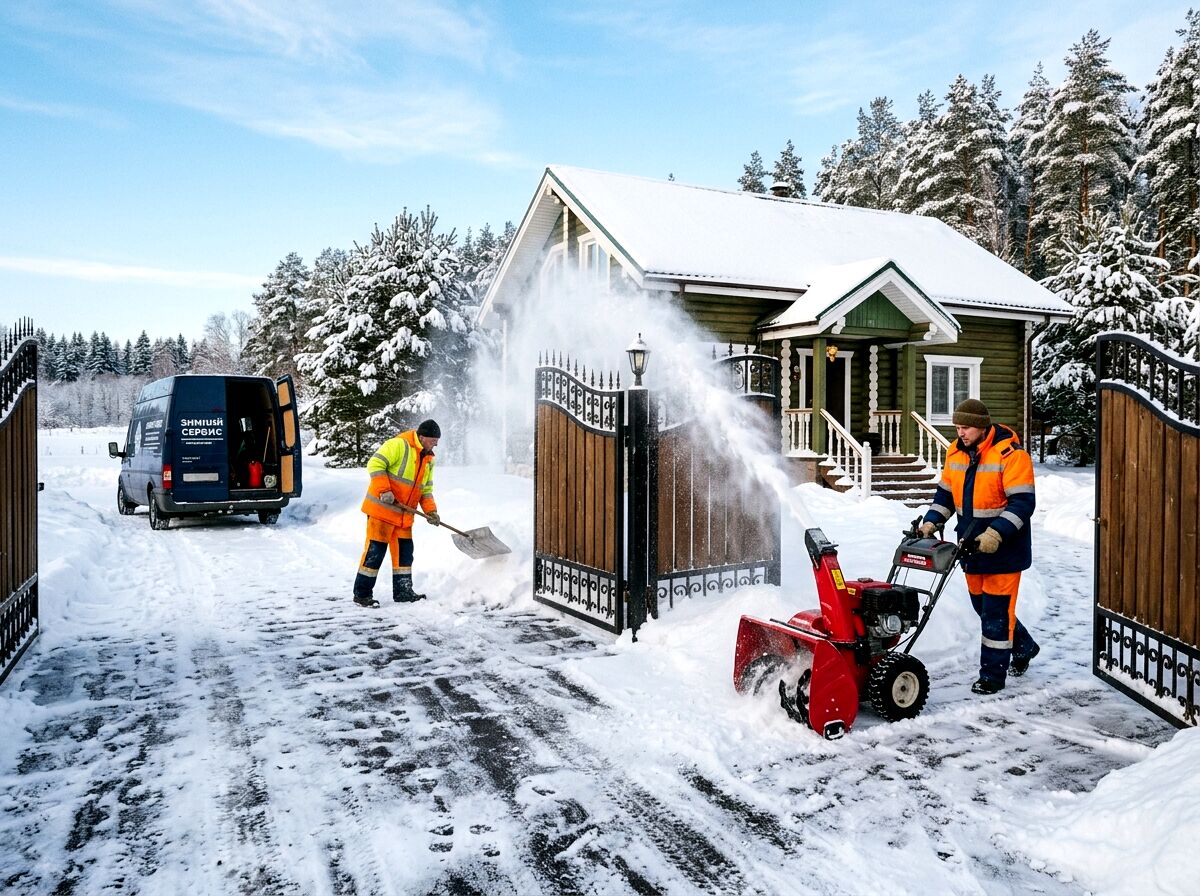 Уборка снега